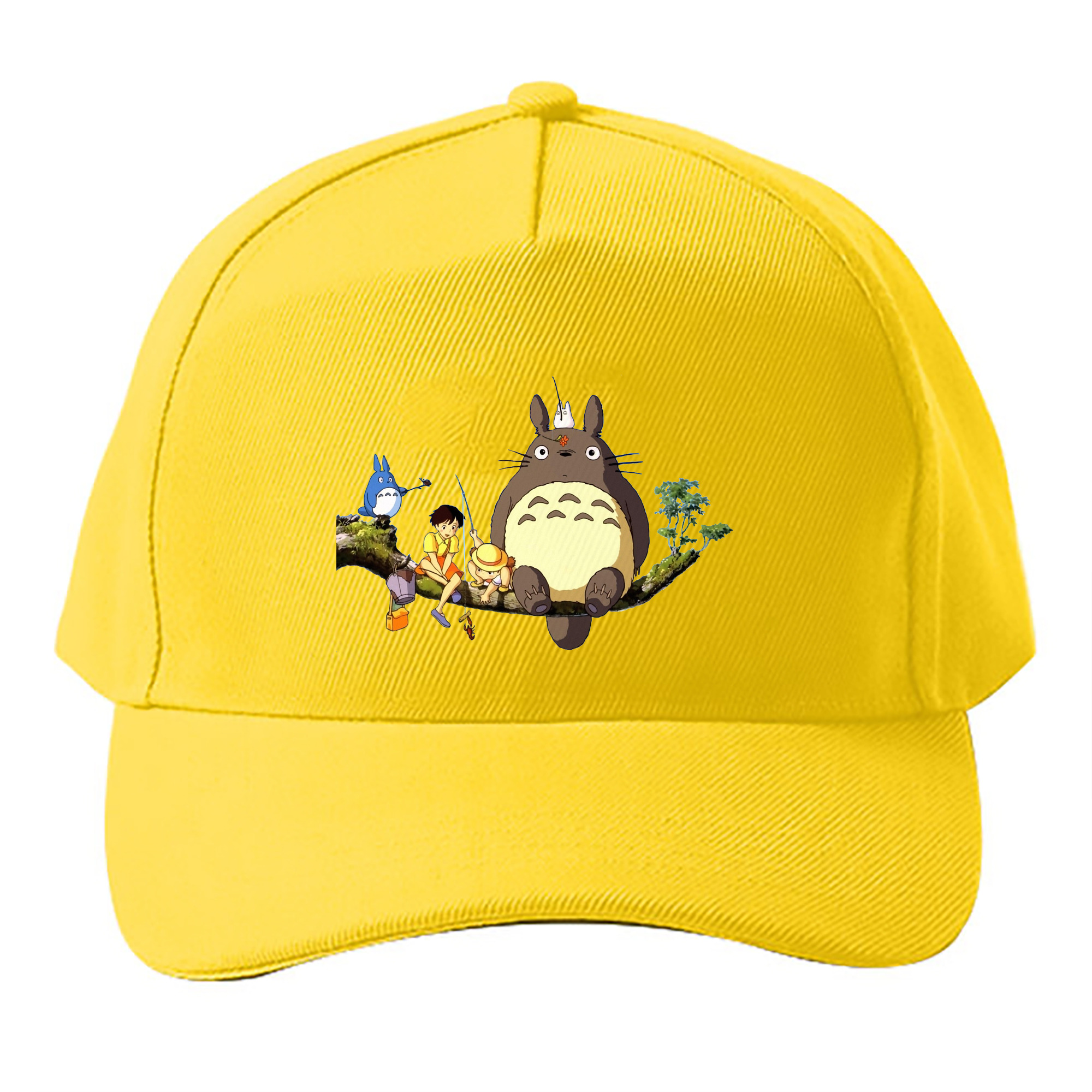 （画像用） となりのトトロ 草壁メイ 草壁サツキ My Neighbor Totoro Satsuki Kusakabe Mei Kusakabe ベースボールキャップ 綿100％ 男女兼用 帽子 スポーツ